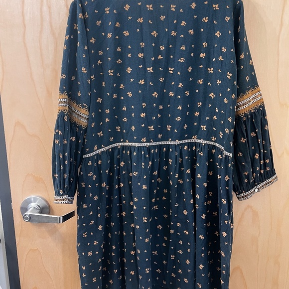 ba&sh Embroidered Cotton Anily Lady Dress - sz M/8 - Picture 7 of 8